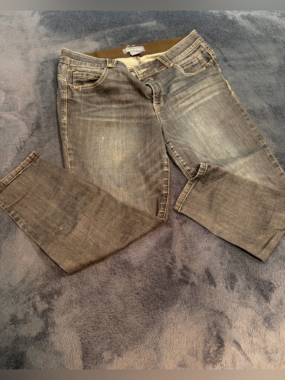 Democracy women’s Absolutiom Straight Washed Blue Jeans 12p